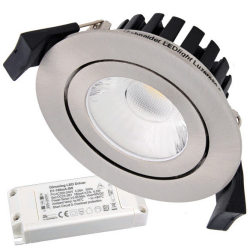 Schneider Luzern 80 COB LED Einbaustrahler 8.0W , 60°